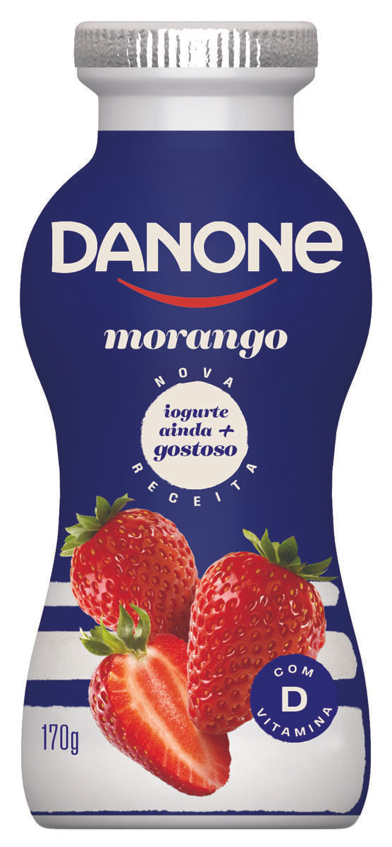 Danone Liquido Morango 170g